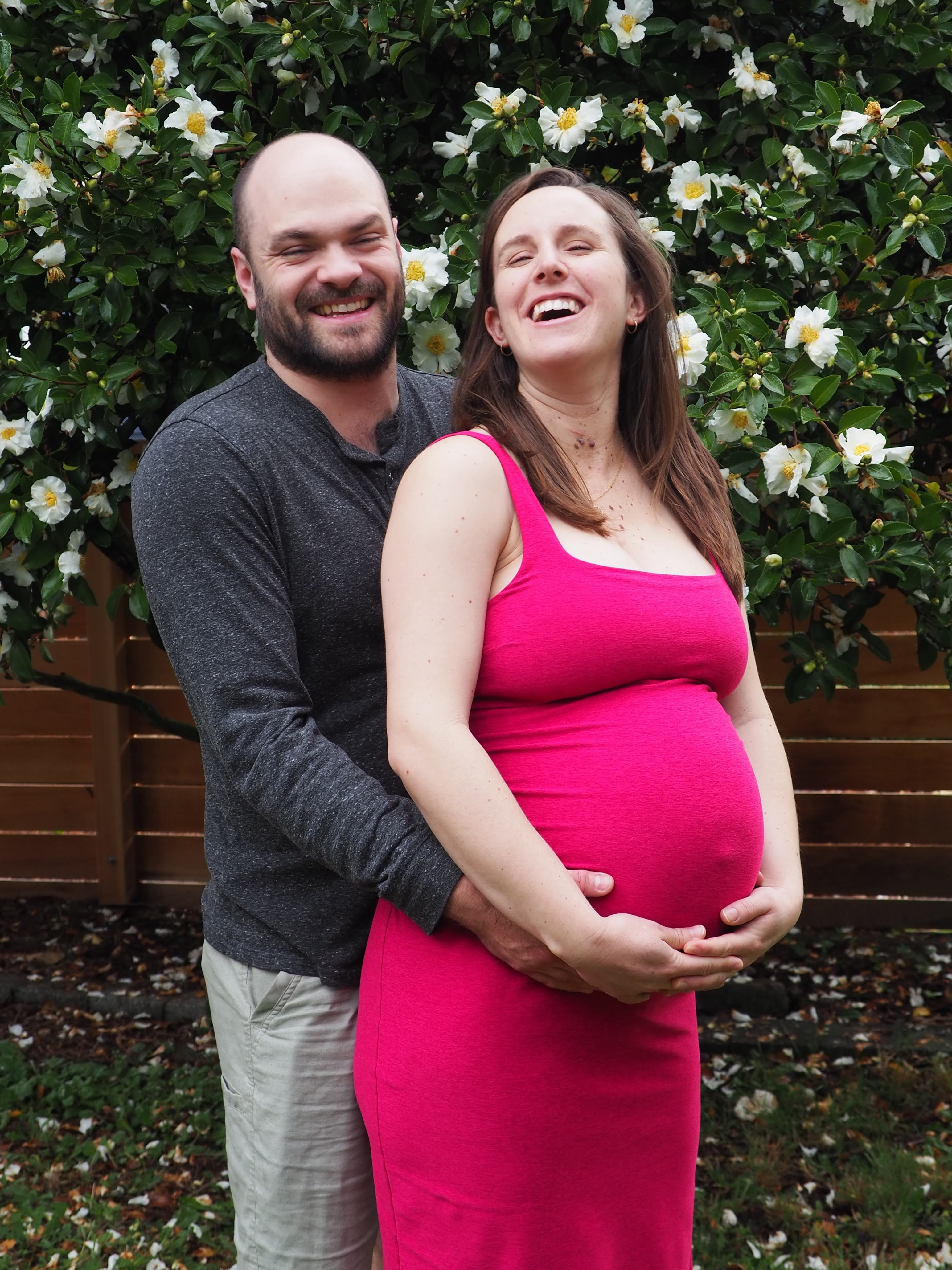 Stacey during her maternity session