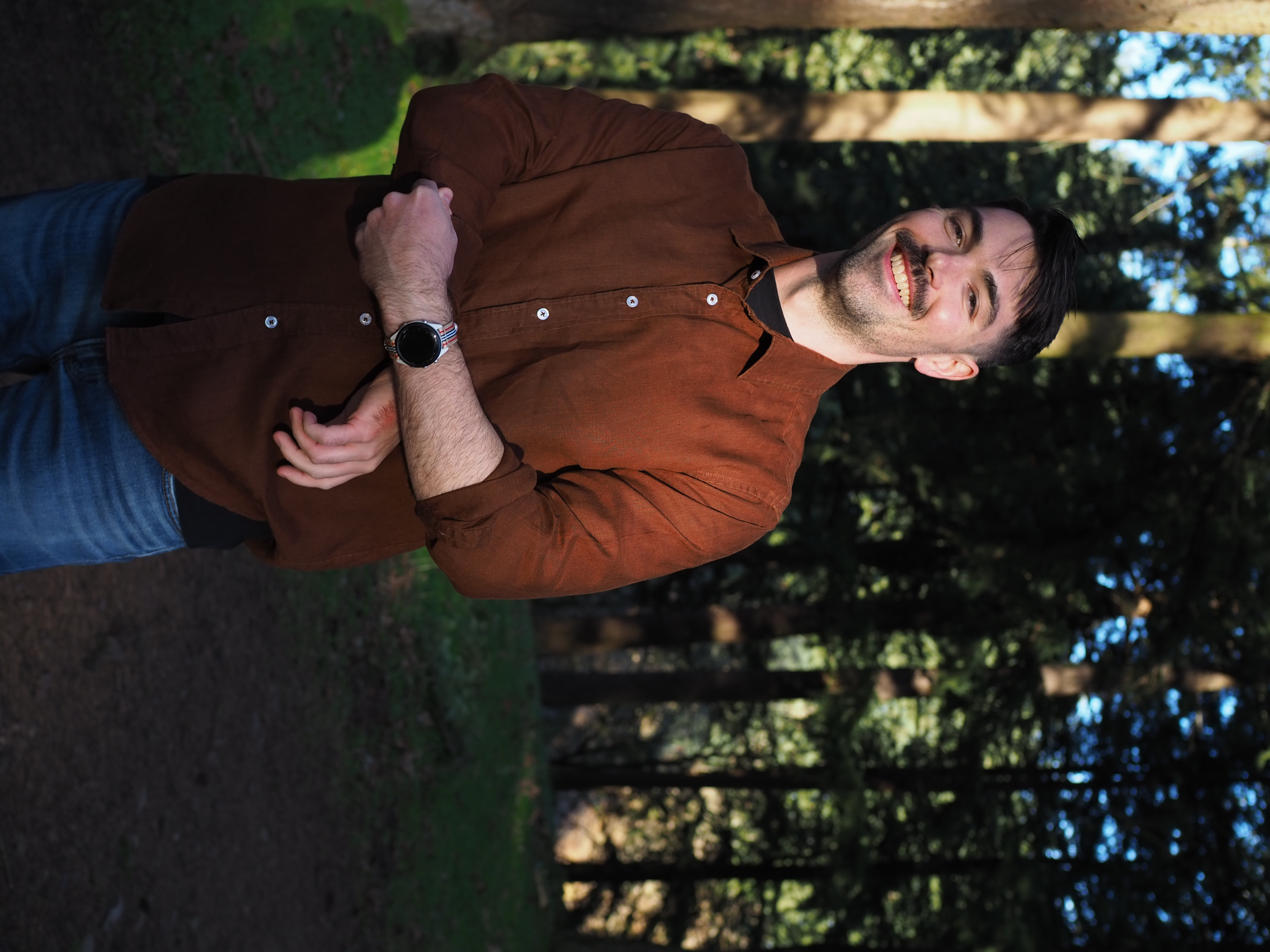 Alex in a relaxed portrait session